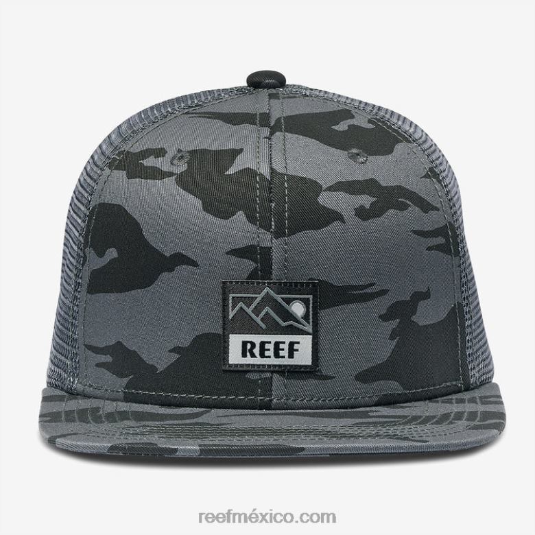 gorra de camionero backwoods snapback Reef hombres caviar B4FFZ774