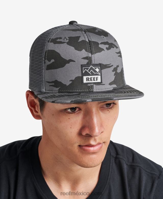 gorra de camionero backwoods snapback Reef hombres caviar B4FFZ774