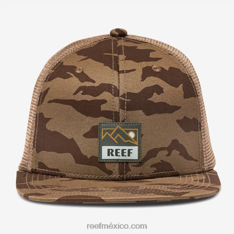 gorra de camionero backwoods snapback Reef hombres cilantro B4FFZ765