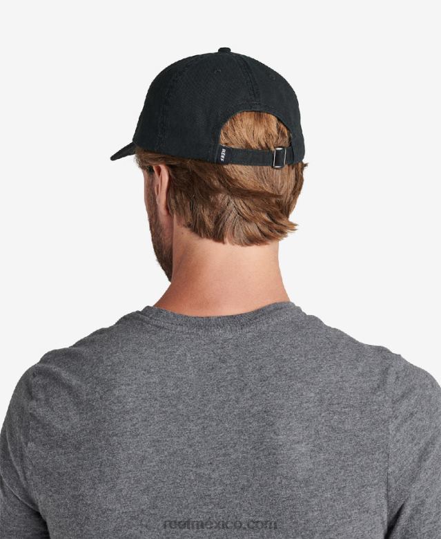 gorra sin estructura strapback de ardo Reef hombres caviar B4FFZ777