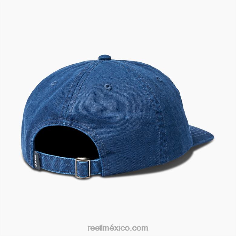 gorra sin estructura strapback de ardo Reef hombres insignias azules B4FFZ759