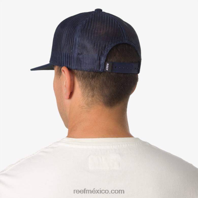 gorra snapbk de sarga eades Reef hombres insignia azul B4FFZ769