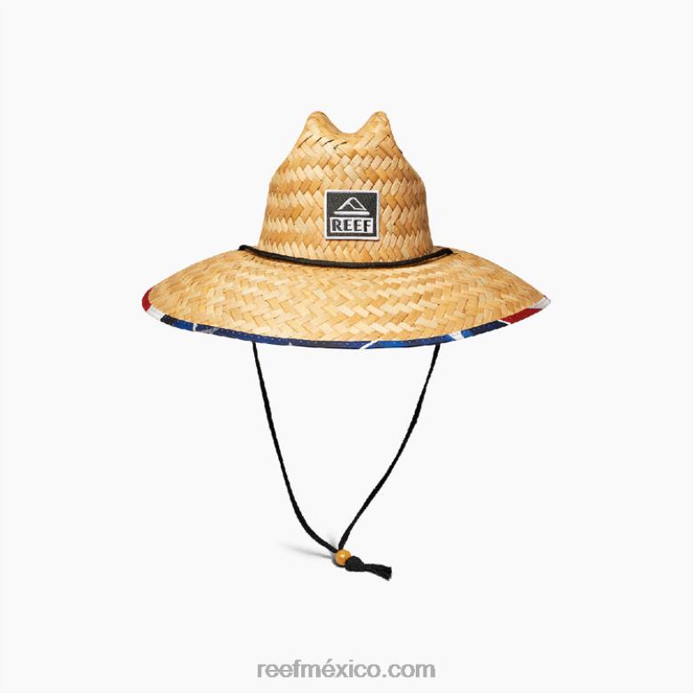 sombrero de salvavidas de rompeolas Reef hombres bufón rojo B4FFZ776