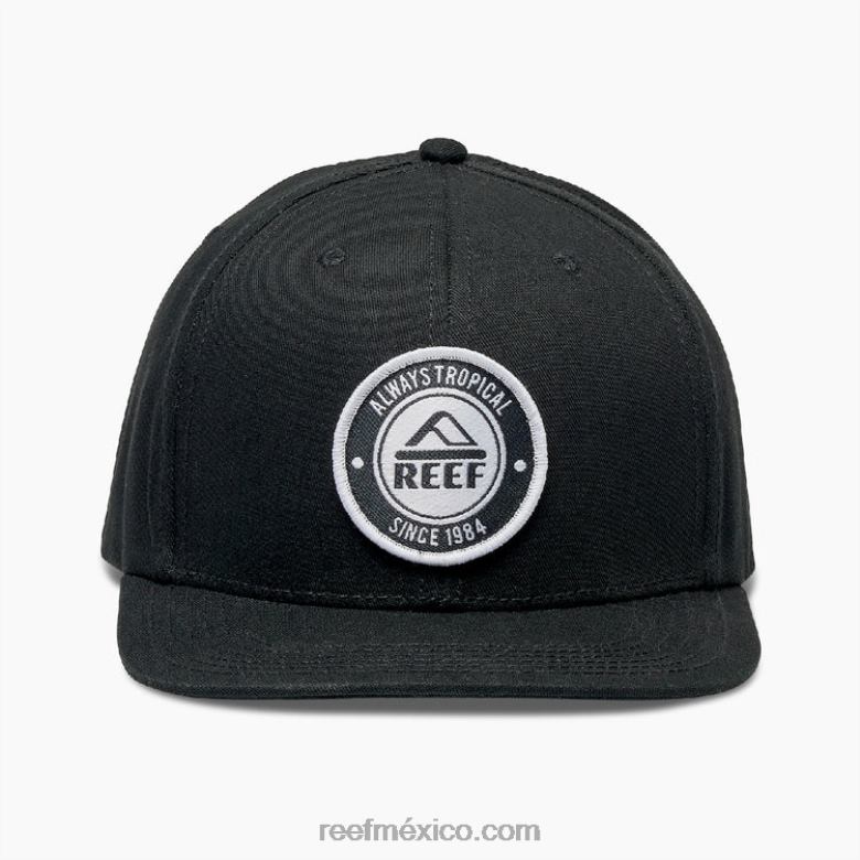 sombrero de visera plana Woodbury Reef hombres caviar B4FFZ804