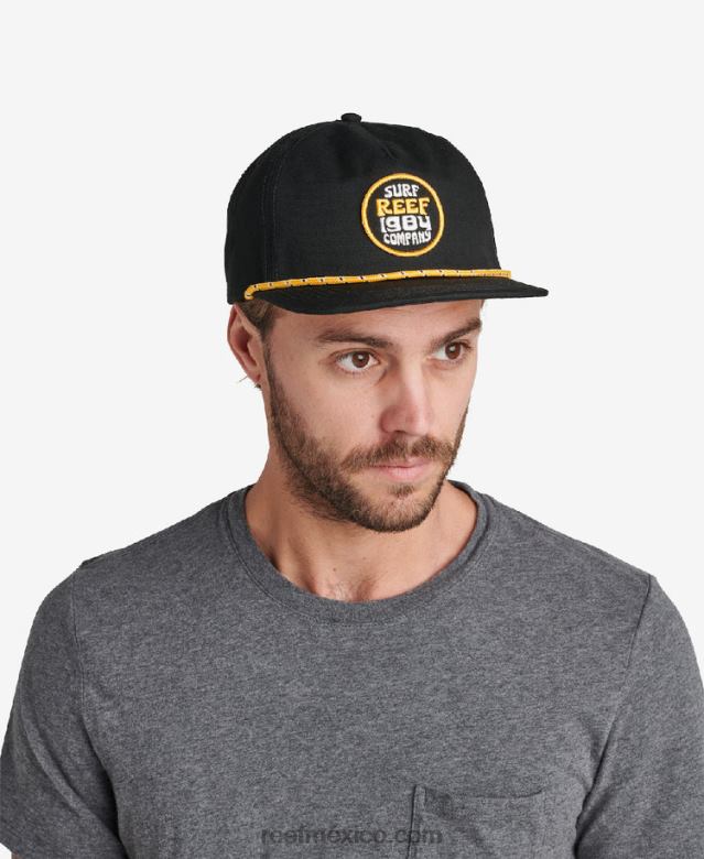 sombrero de visera plana henderson Reef hombres caviar B4FFZ792