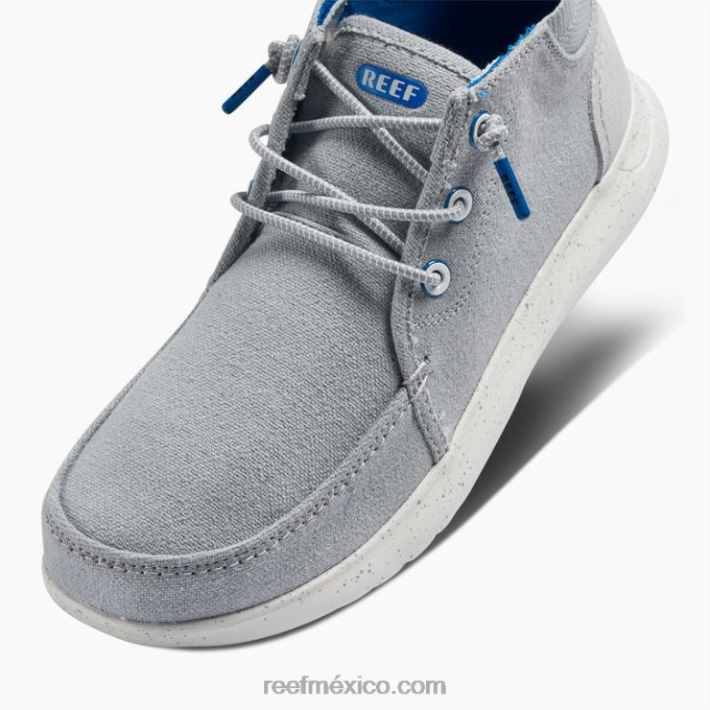 gorra blanca de suela hinchable Reef hombres gris B4FFZ499