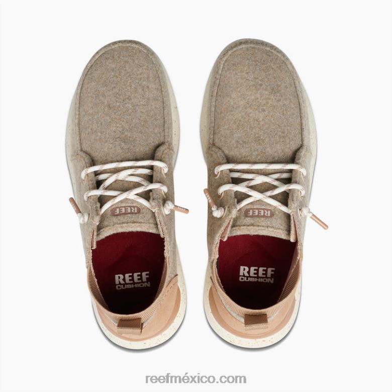 gorra blanca de suela hinchable Reef hombres lana bronceada B4FFZ514