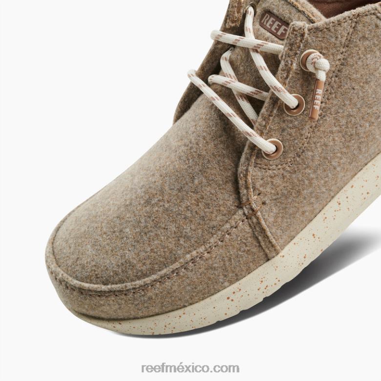 gorra blanca de suela hinchable Reef hombres lana bronceada B4FFZ514