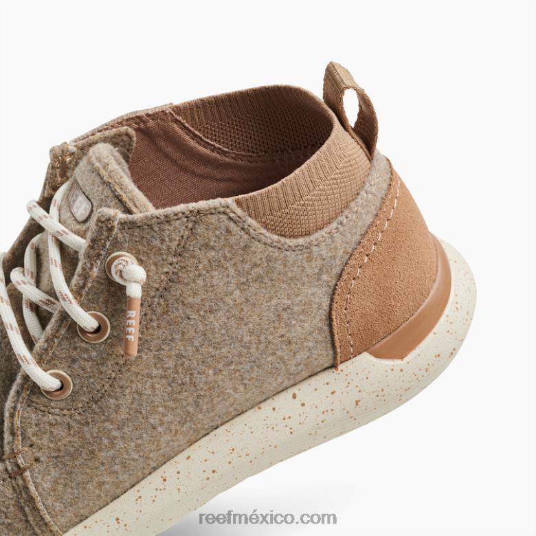 gorra blanca de suela hinchable Reef hombres lana bronceada B4FFZ514