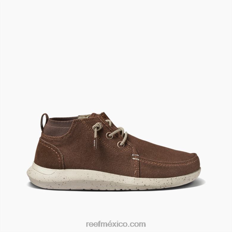 gorra blanca de suela hinchable Reef hombres marrón B4FFZ517