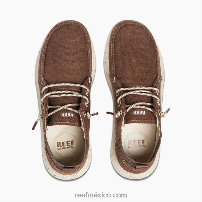 gorra blanca de suela hinchable Reef hombres marrón B4FFZ517