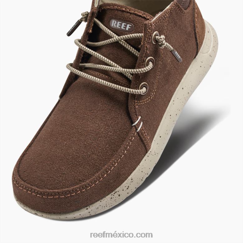 gorra blanca de suela hinchable Reef hombres marrón B4FFZ517