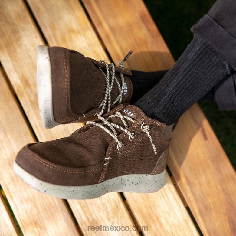 gorra blanca de suela hinchable Reef hombres marrón B4FFZ517