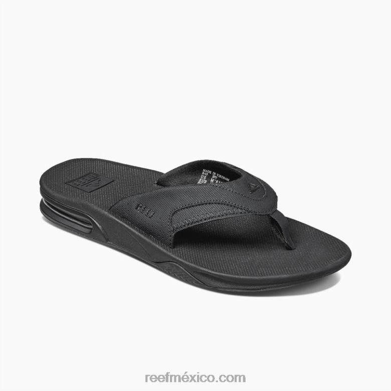 avivando Reef hombres todo negro B4FFZ327