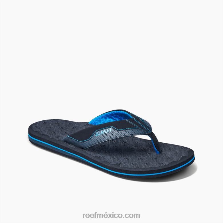 el Destripador Reef hombres azul negro B4FFZ442
