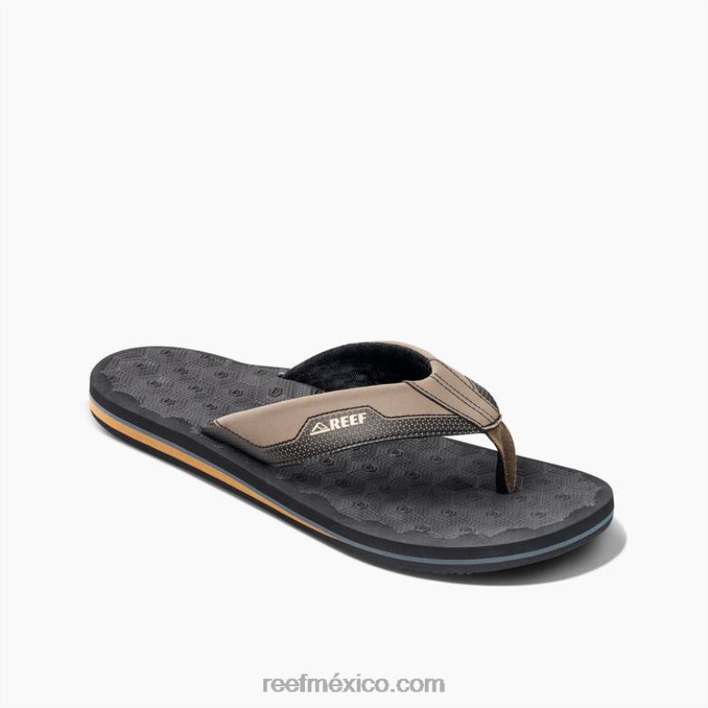 el Destripador Reef hombres negro/tostado B4FFZ445