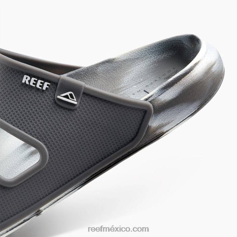oasis se duplica Reef hombres mármol blanco/gris B4FFZ423