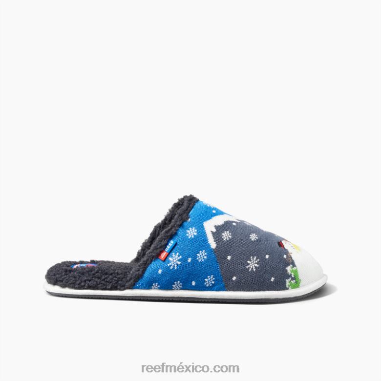 pantuflas arrecife x tipsy elfoshombres muñeco de nieve derretido B4FFZ551