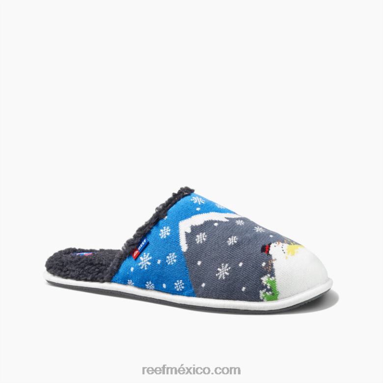 pantuflas arrecife x tipsy elfoshombres muñeco de nieve derretido B4FFZ551