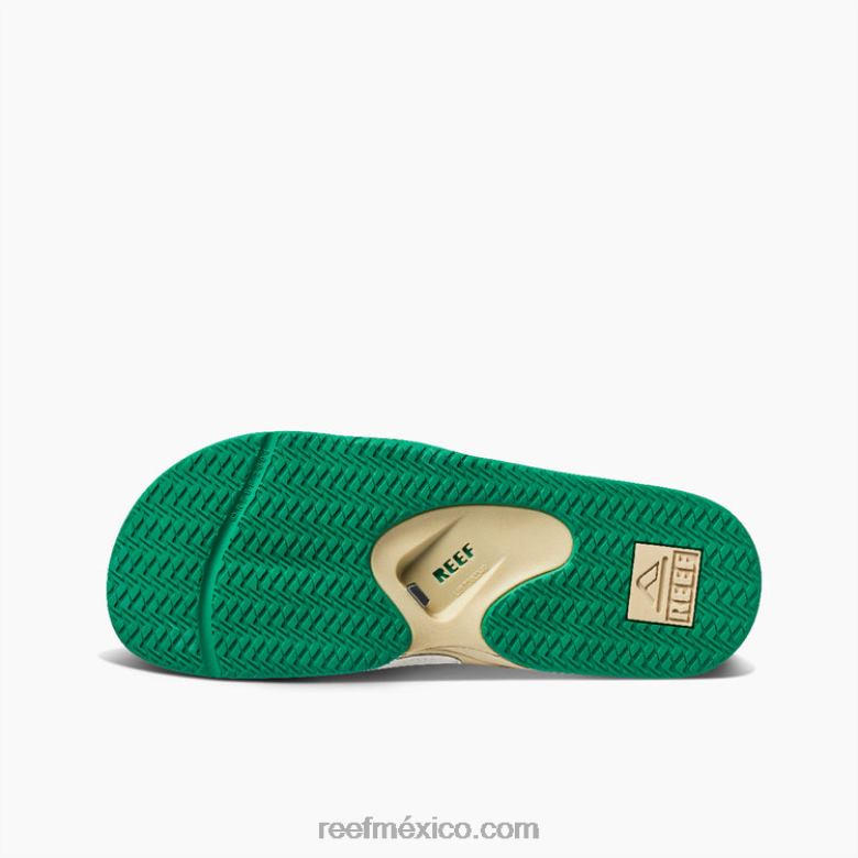 tobogán de abanico Reef hombres corte retro B4FFZ455