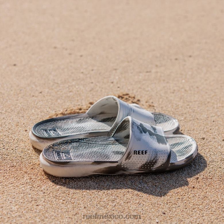 tobogán oasis Reef hombres mármol blanco/gris B4FFZ439
