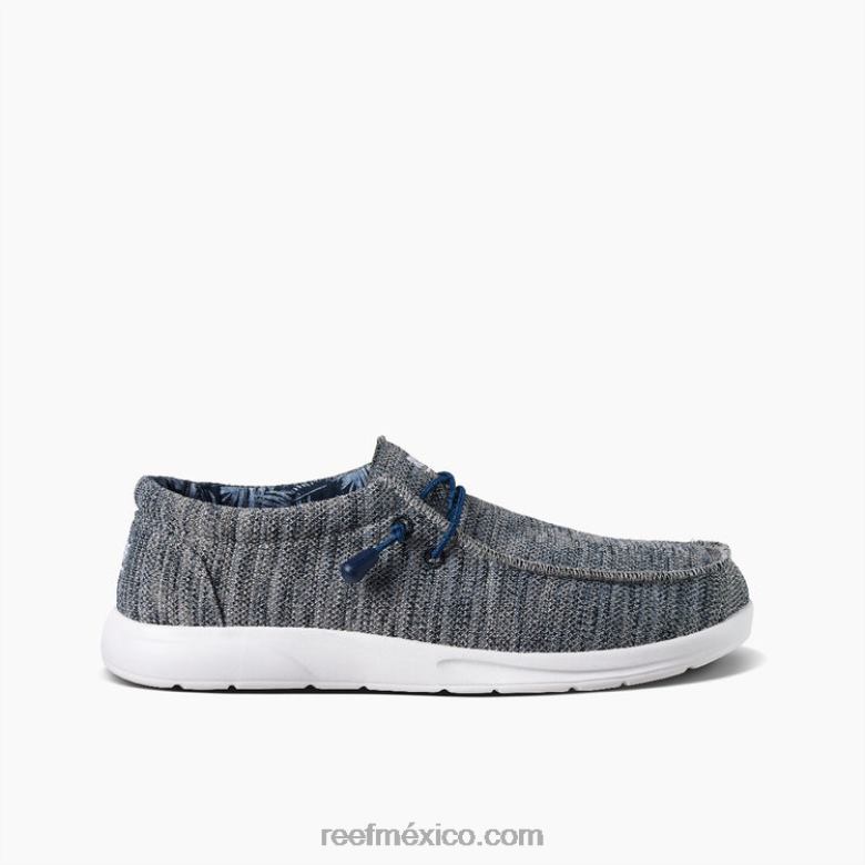 Cojín costa malla Reef hombres azul marino/blanco B4FFZ520