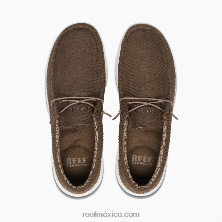 cojín costa textil Reef hombres cordón marrón B4FFZ538