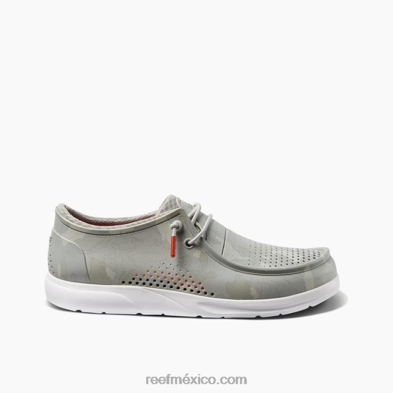 impresiones de la costa del agua Reef hombres camuflaje gris B4FFZ495