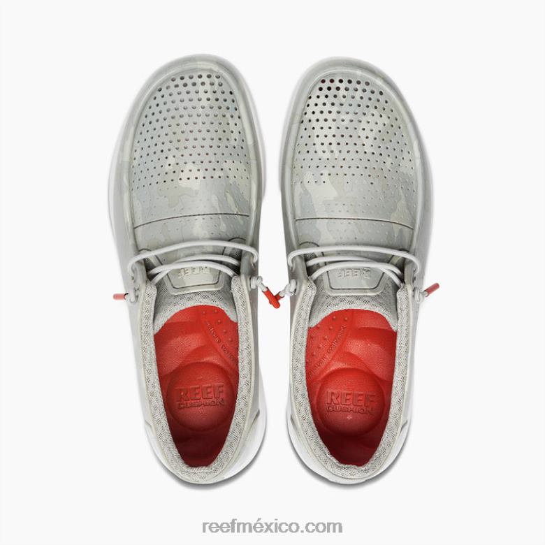 impresiones de la costa del agua Reef hombres camuflaje gris B4FFZ495