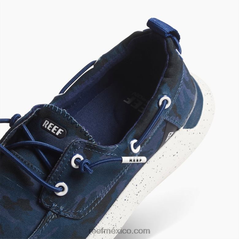 muelle de suela hinchable Reef hombres azul marino/camuflaje B4FFZ509