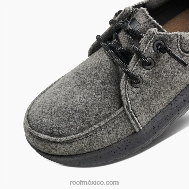 reducción de suela hinchable Reef hombres lana gris B4FFZ507
