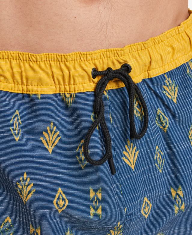 billy volley corto 17\" Reef hombres insignias azules B4FFZ702