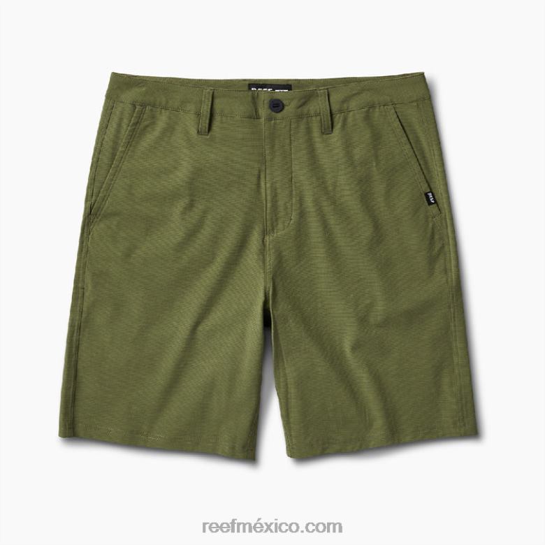 paseo dante corto 20\" Reef hombres olivino B4FFZ678