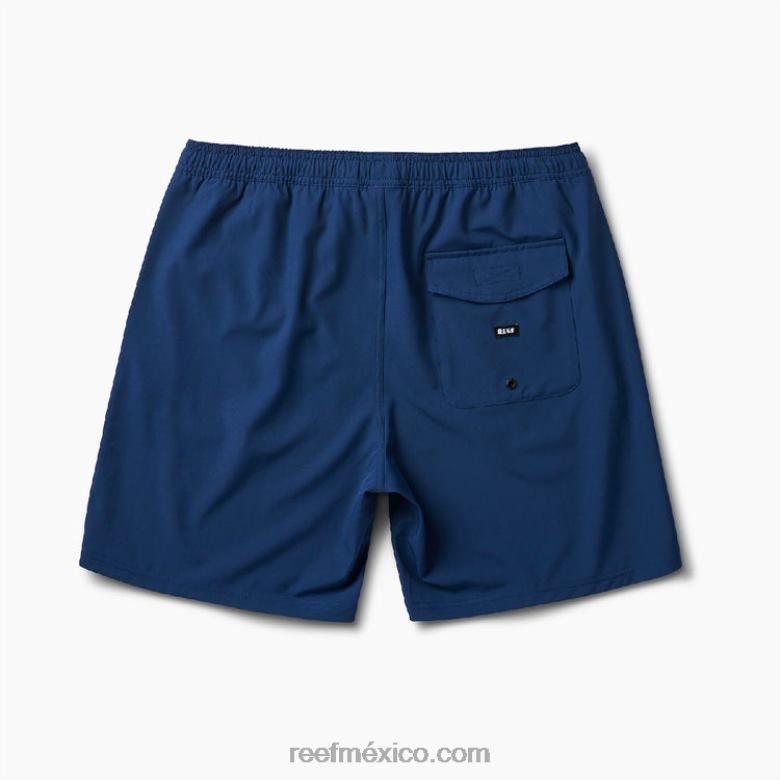 shorts jackson de 17\" Reef hombres insignias azules B4FFZ685