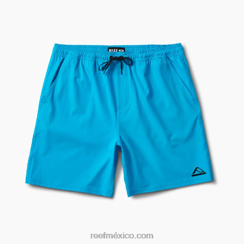 shorts jackson de 17\" Reef hombres océano hawaiano B4FFZ709