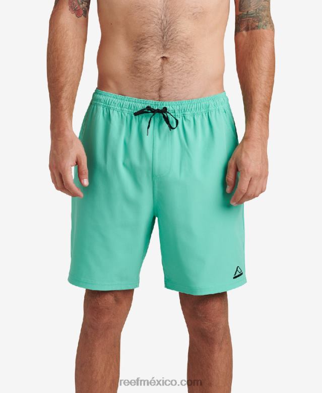 shorts jackson de 17" Reef hombres verde electrico B4FFZ704