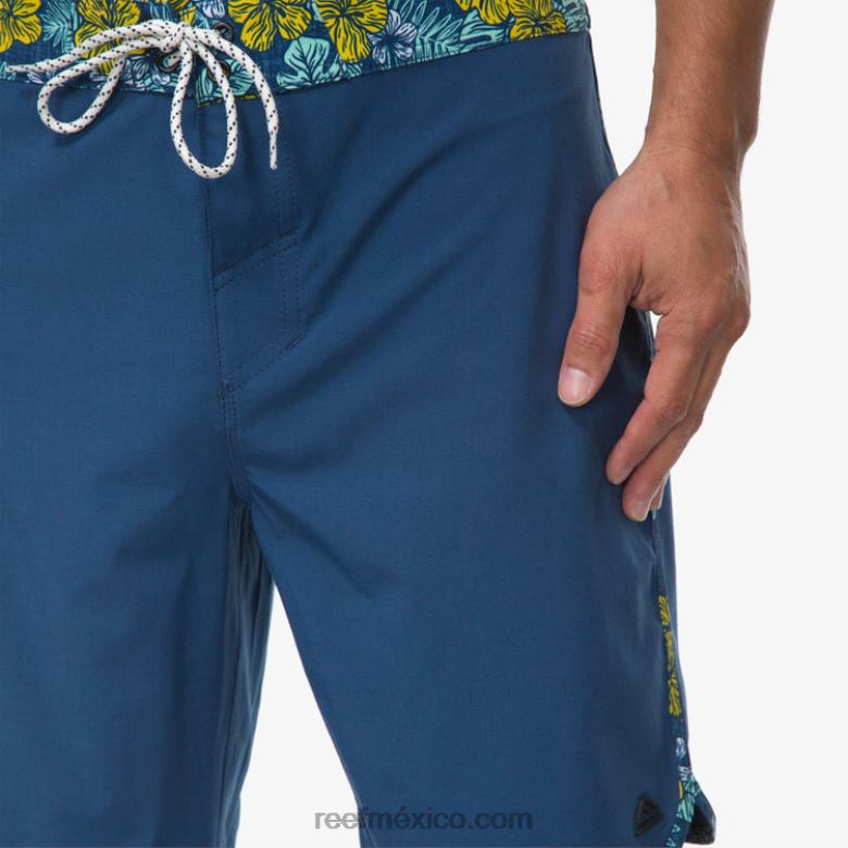 shorts mullen de 19\" Reef hombres azul de metilo B4FFZ693