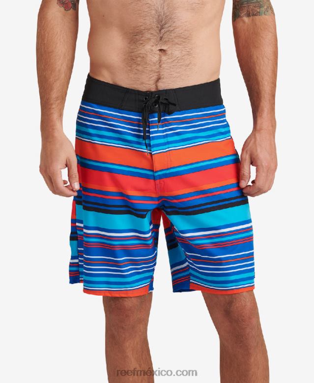 tabla corta sharpe 19" Reef hombres azul lapislázuli B4FFZ708