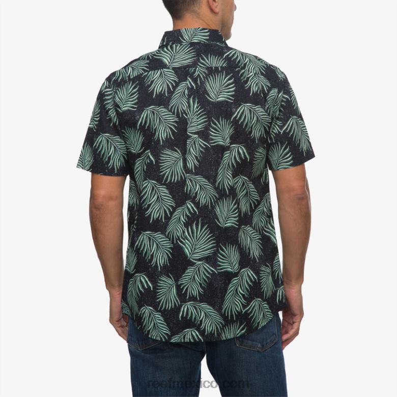 camisa de manga corta culber Reef hombres caviar B4FFZ640