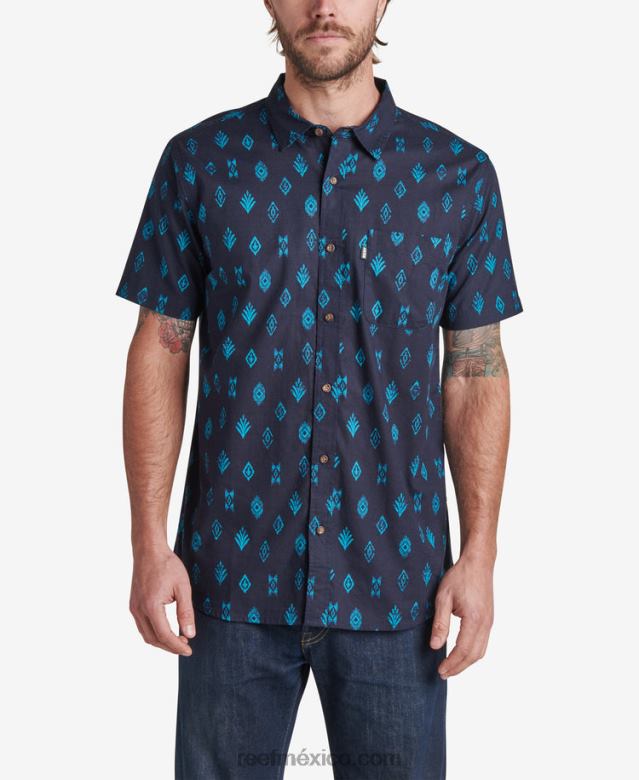 camisa de manga corta travis Reef hombres cielo nocturno B4FFZ649