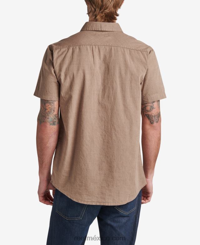 camisa de manga corta winfred Reef hombres tambor de lluvia B4FFZ659