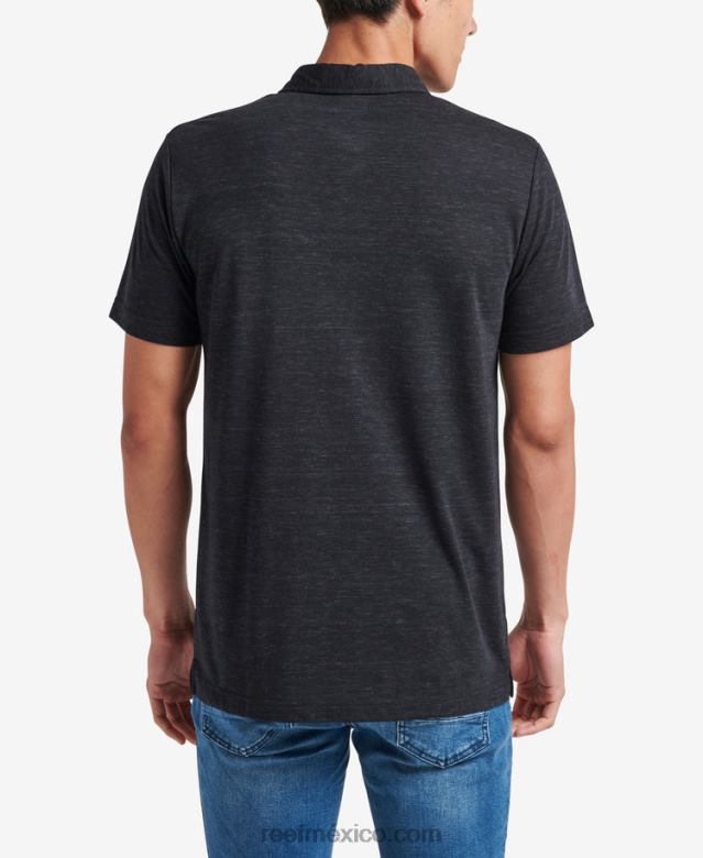 polo de manga corta con tecnología de pistón Reef hombres caviar B4FFZ656