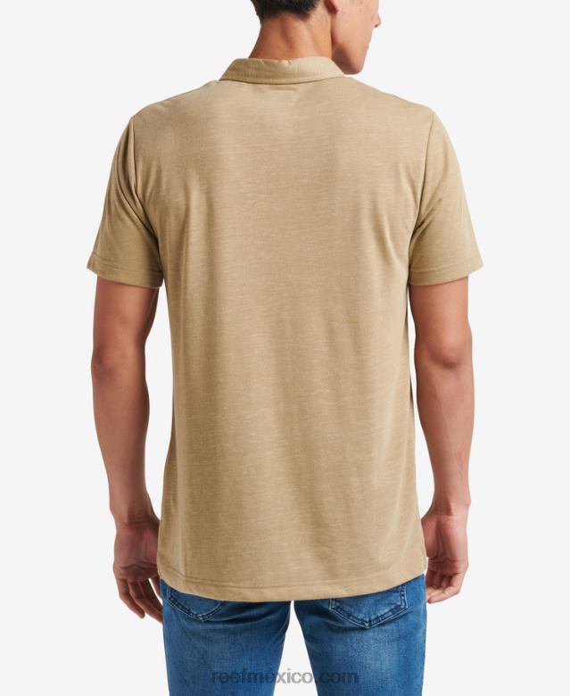 polo de manga corta con tecnología de pistón Reef hombres cilantro B4FFZ658