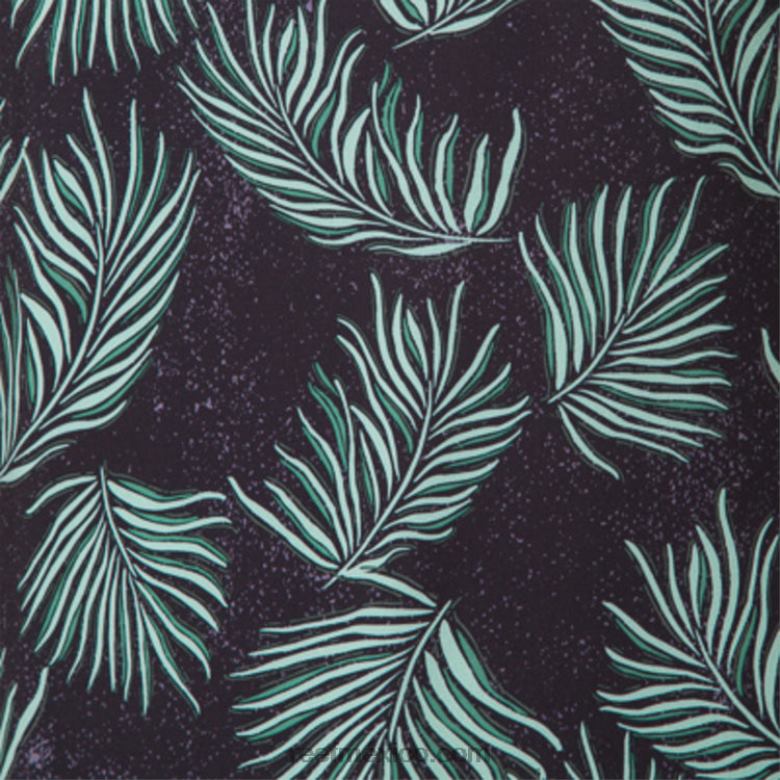 polo de manga corta con volante Reef hombres caviar B4FFZ655