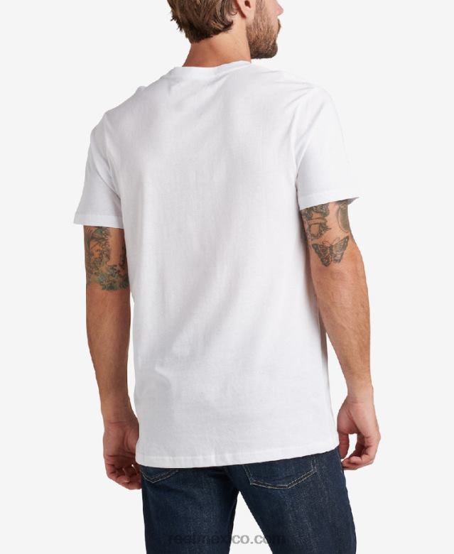 camiseta de manga corta de bengala Reef hombres malvavisco B4FFZ617