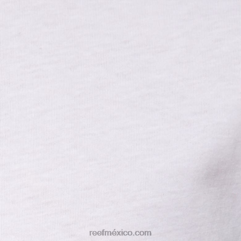 camiseta de manga corta de niña de la isla Reef hombres blanco brillante B4FFZ559