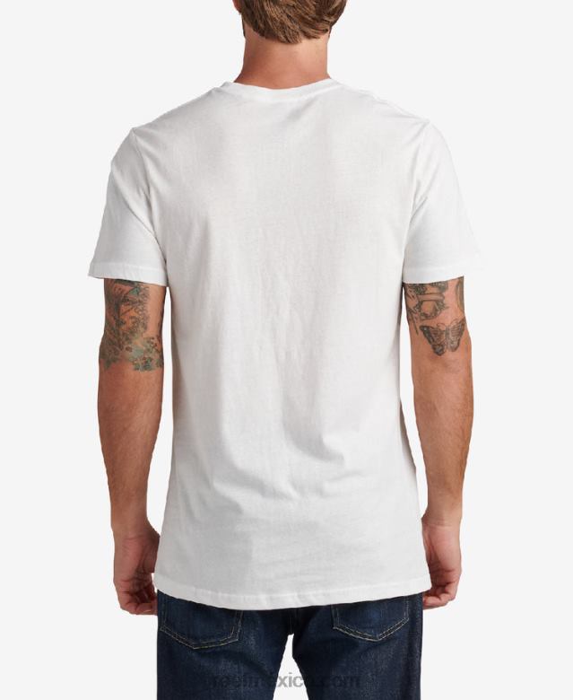 camiseta de manga corta del conductor Reef hombres malvavisco B4FFZ630