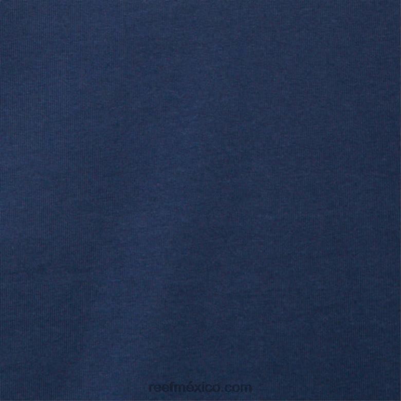 camiseta de manga corta libertad Reef hombres insignia azul B4FFZ568