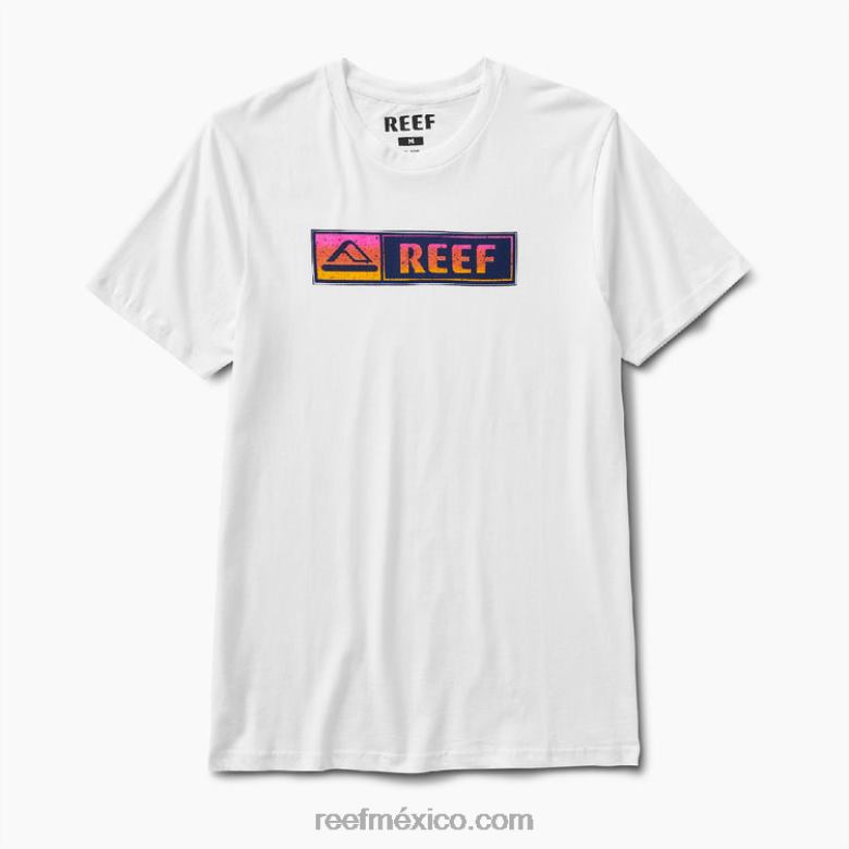 camiseta de manga corta lucis Reef hombres malvavisco B4FFZ571