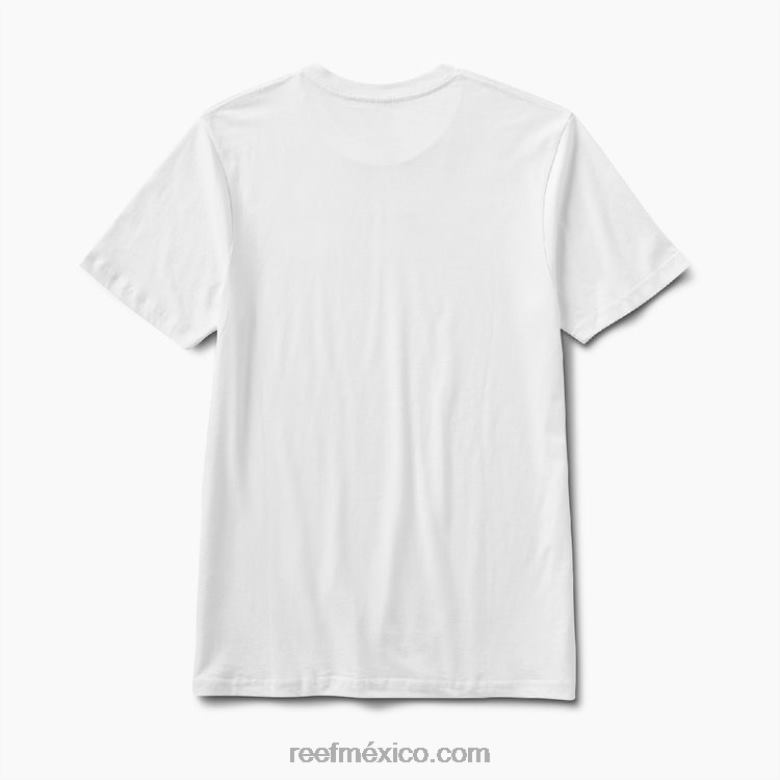 camiseta de manga corta lucis Reef hombres malvavisco B4FFZ571